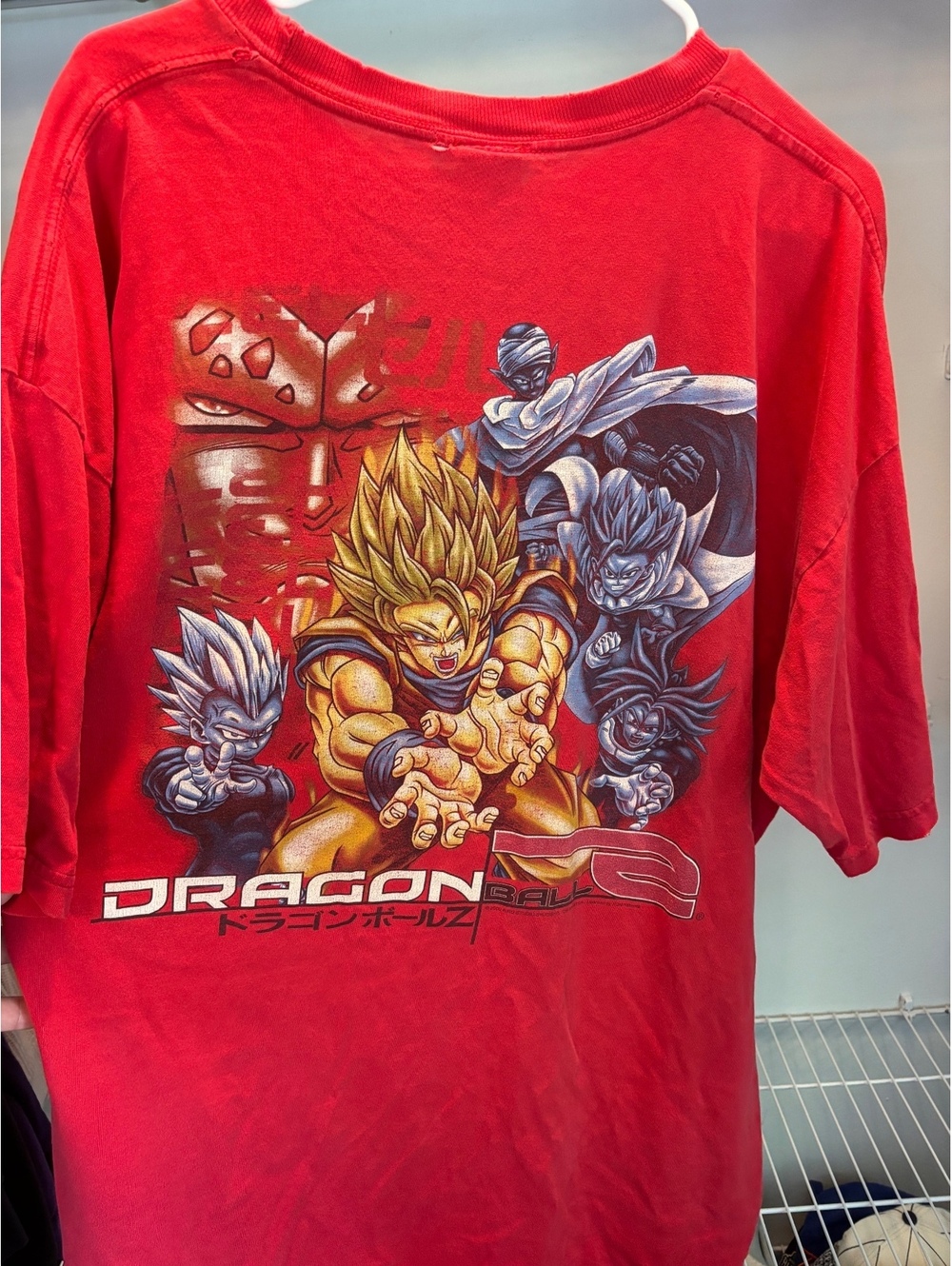 Dragon Ball Z Red Graphic T-Shirt Size 2XL